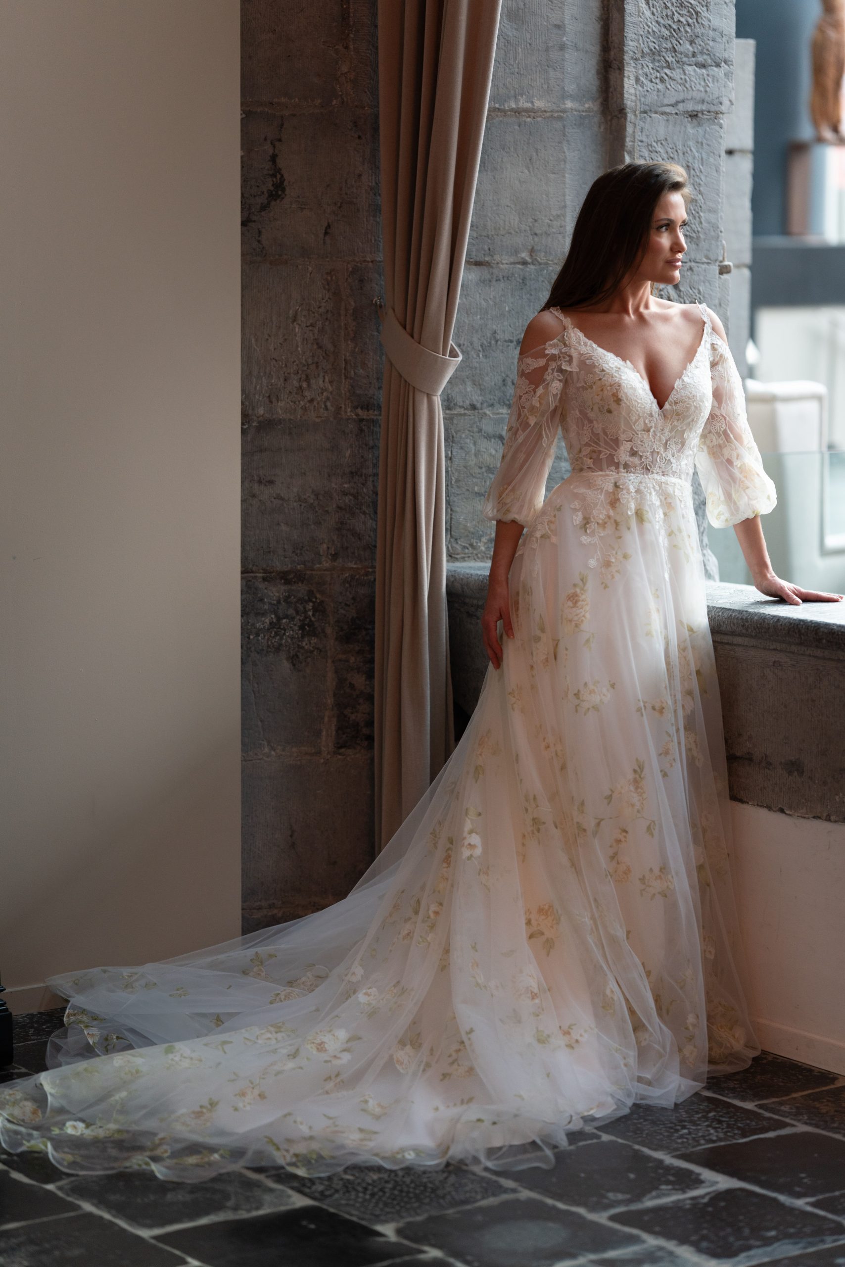 Robe de mariée Nihal Ivoire — À l’infini mariage