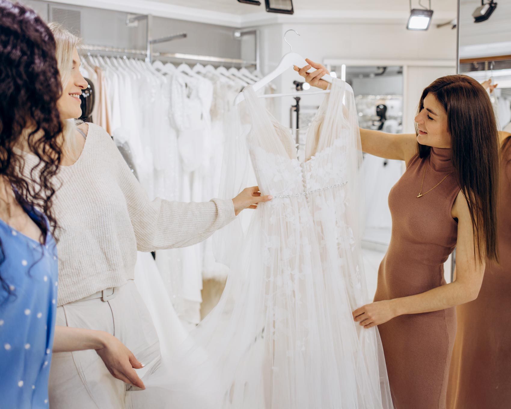 Essayage de robes de mariée : Le rendez-vous Privé - une demi-journée
